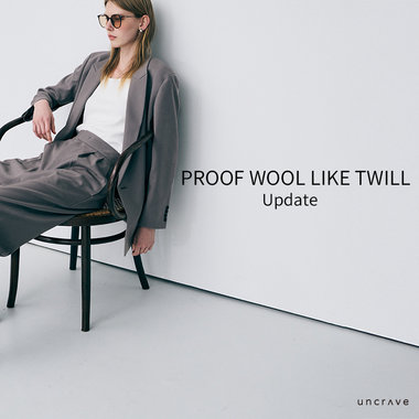 【uncrave】人気のセットアップがアップデート