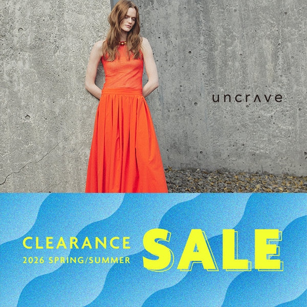【uncrave】本日からクリアランスセールスタート！