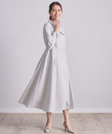 ANY SIS 【洗える】テーラード ワンピース