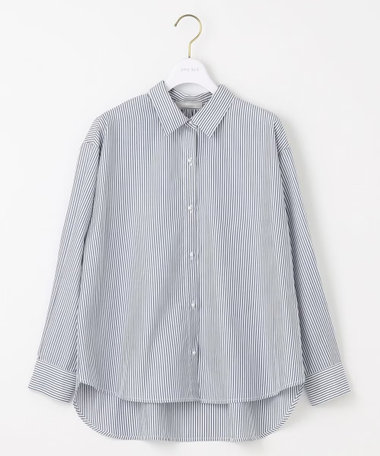 ANY SIS 【UVケア】イージーケアストライプ シャツ