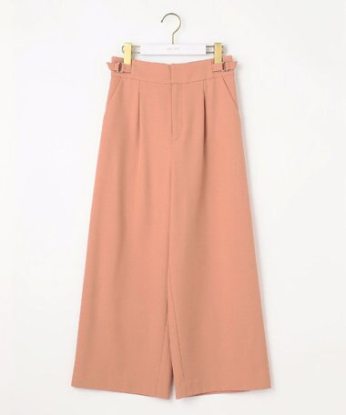 ANY SIS 【洗える】ベルトポイントワイド パンツ