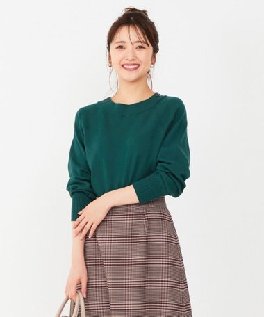 ANY SIS 【CICA加工】ケーブルリブ ニット