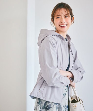 ANY SIS 【撥水/花粉対策】2WAYフーディー ブルゾン