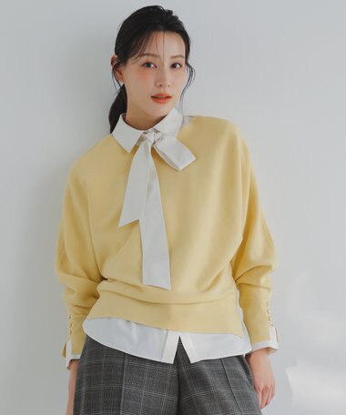 ANY SIS CICA加工 ビューティドルマン ニット