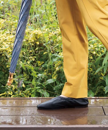 KASHIYAMA ソフトギャザーフラットシューズ