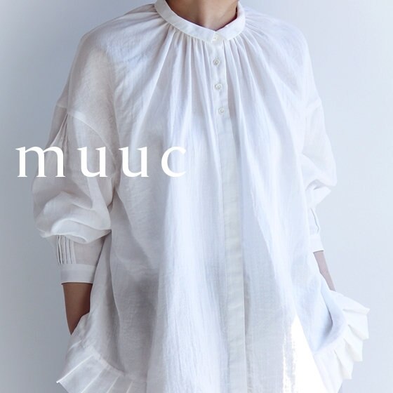 遠州浜松で織った優しい『コットンブラウス』