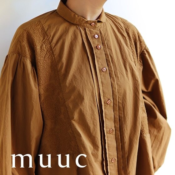 muuc のブラウスをご紹介