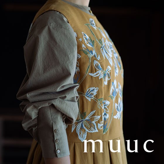 『muuc』春夏コレクションの入荷が始まりました。