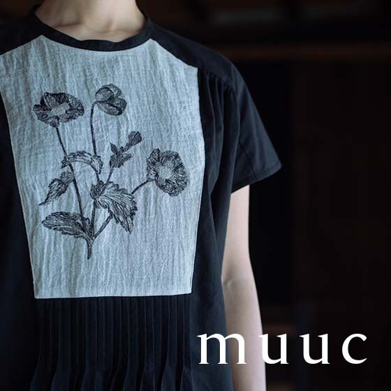 【新入荷】『ポピーの花刺繍のワンピースドレス』