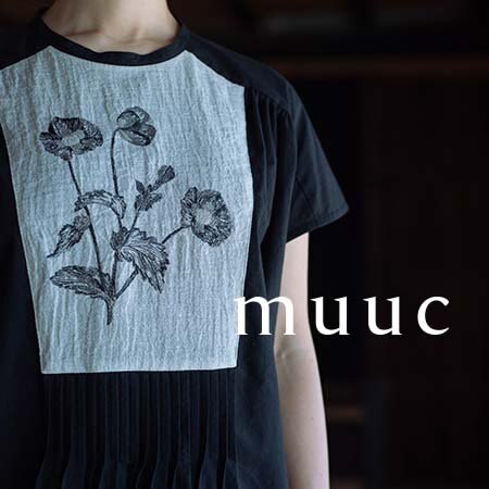 再入荷『ポピーの花を刺繍したワンピースドレス』