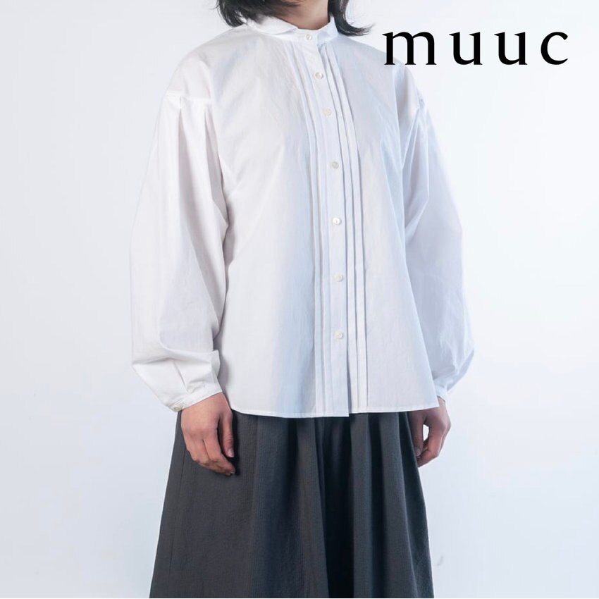 シンプルだけど上品さが漂う【コットン生地のブラウス】