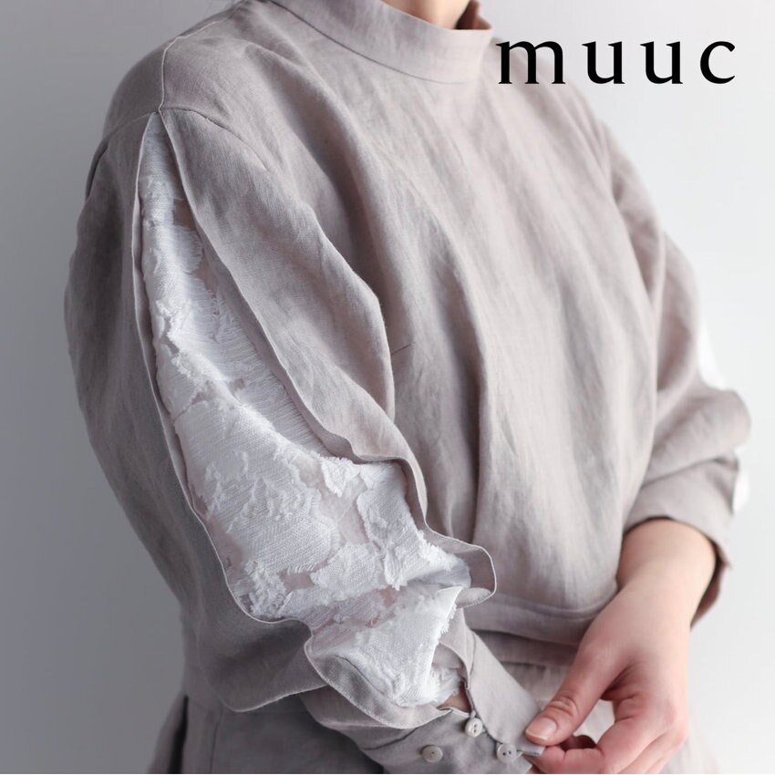 エレガンスな袖のボリューム感が美しい【クラシカルデザインのブラウス】