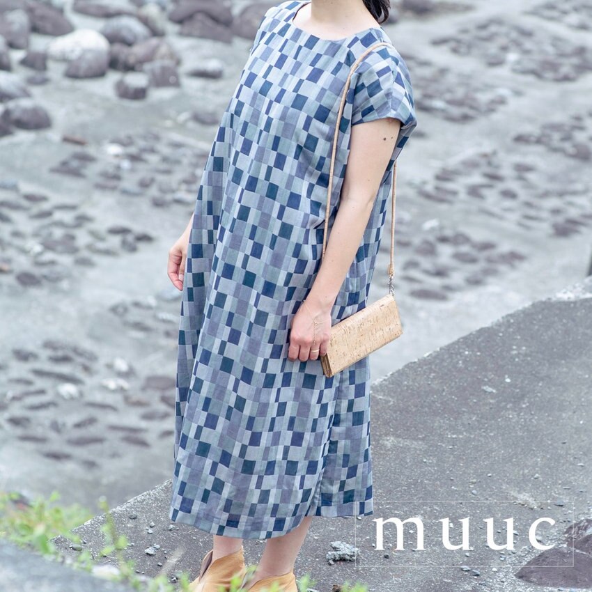 2022夏コレクション新商品【格子柄ワンピースドレス】ご好評をいただき現在品薄状態が続いています!!