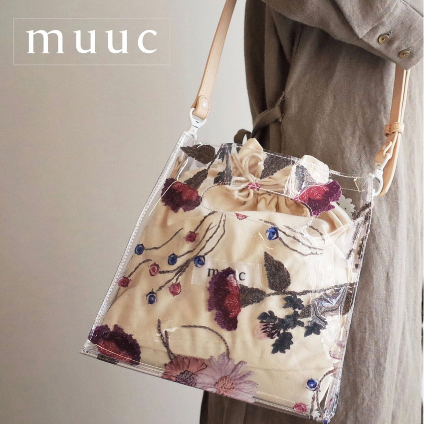 かわいらしく華やかな【色糸花刺繍のショルダーバッグ】落ち着いた大人の女性の装いのアクセントにもおすすめ