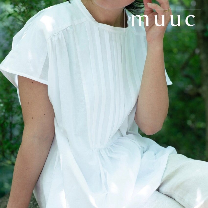 人気のカラー「ホワイト・ベージュ」が再入荷しました!! 【コットン100%ブラウス】※今回入荷分で在庫終了