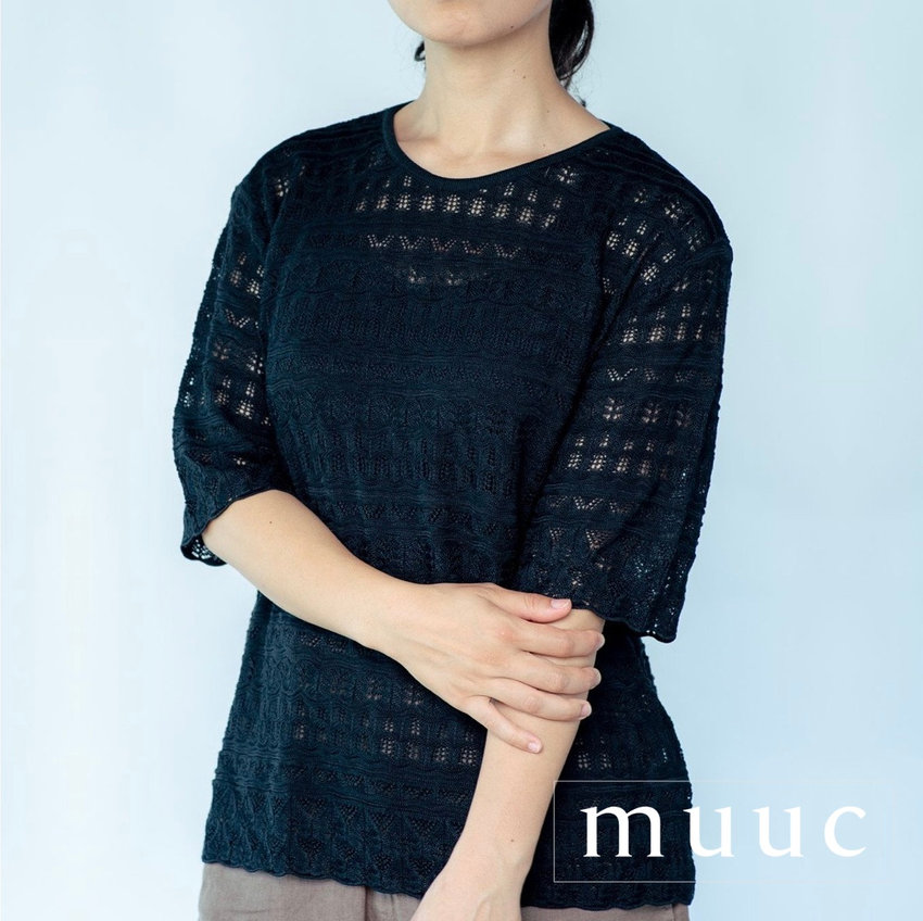 カーディガンとのセットアップで楽しめる【最高品質のA-1ランクシルク100%のプルオーバー】上品な秋の装いに