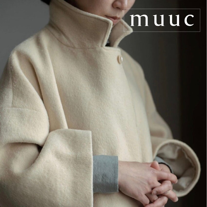 【2022-23秋冬新作コレクション販売中!!】普遍的なオーバーシルエットデザイン「野ばら刺繍コート」のご紹介