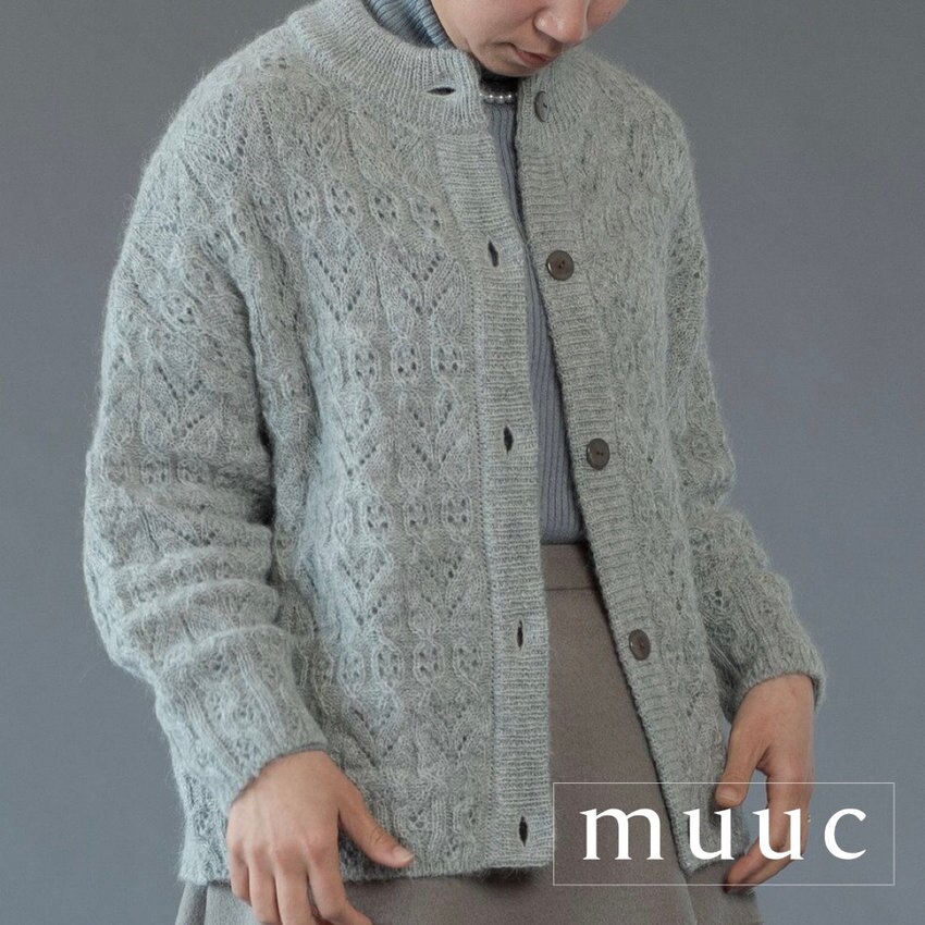 【2022-23秋冬新作人気商品再入荷しました!!】ボレロ感覚で着用できる「アルパカモヘアカーディガン」再入荷のご案内