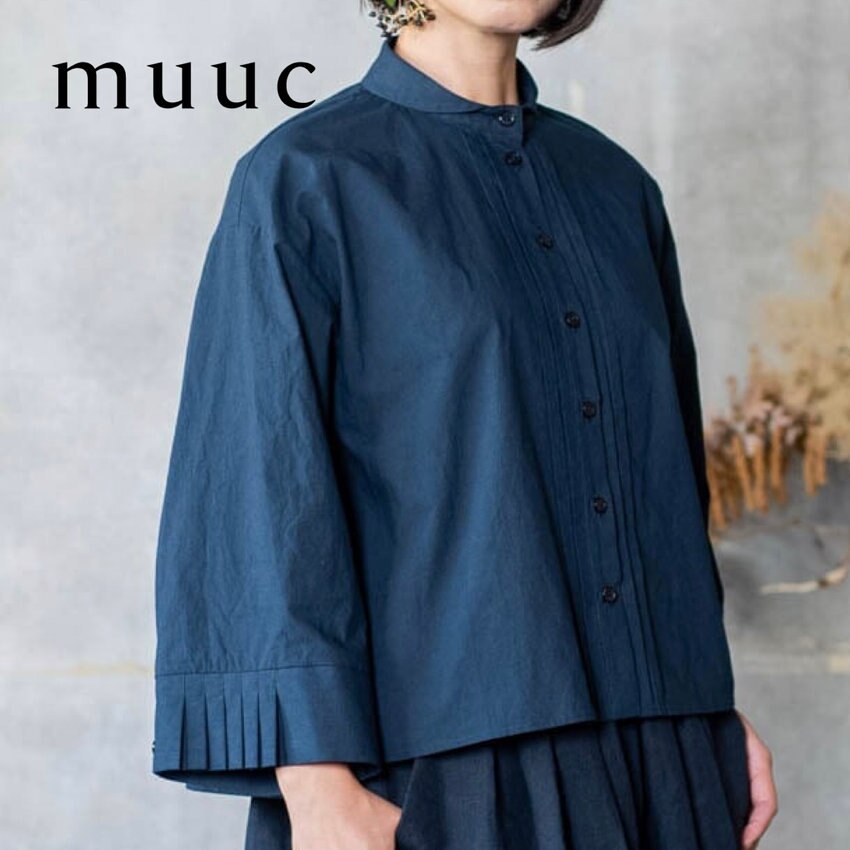 【2023春夏新作コレクション販売スタート!!】春に快適な着心地「コットンプリーツ袖ブラウス」のご紹介