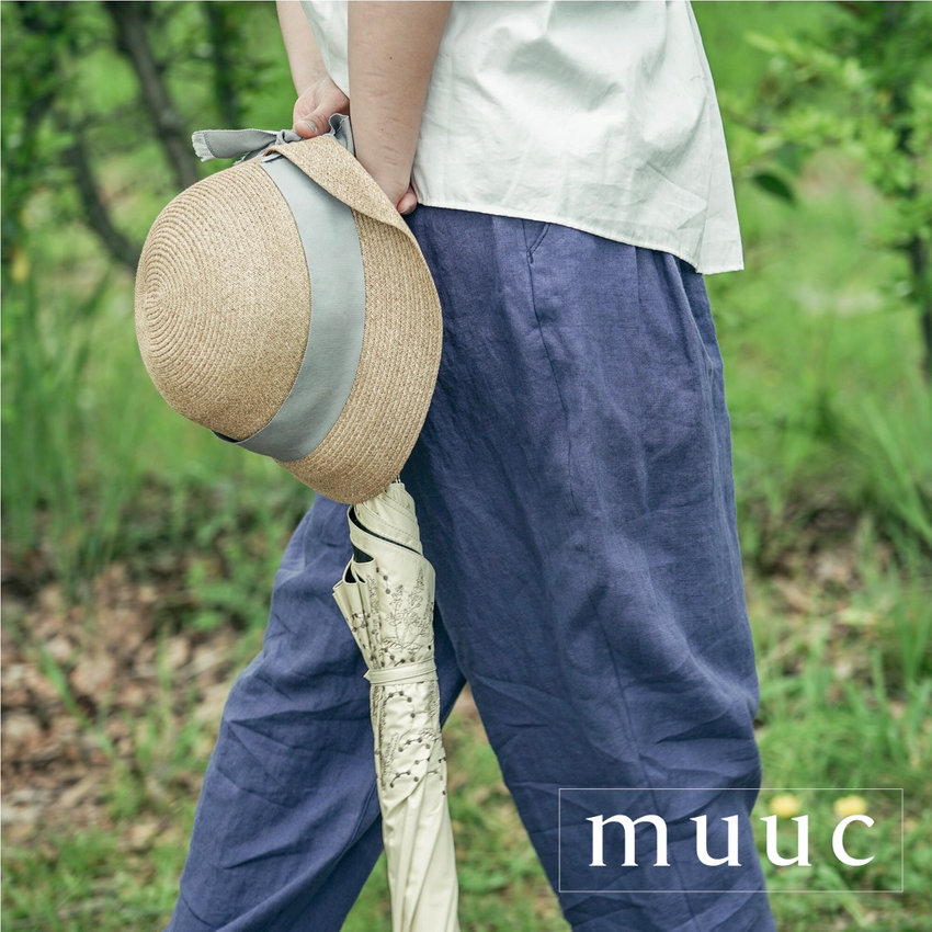 人気シリーズ!!【オシャレに夏の紫外線対策】機能性◎の「日傘と帽子」繊細で爽やかなデザインをお楽しみください