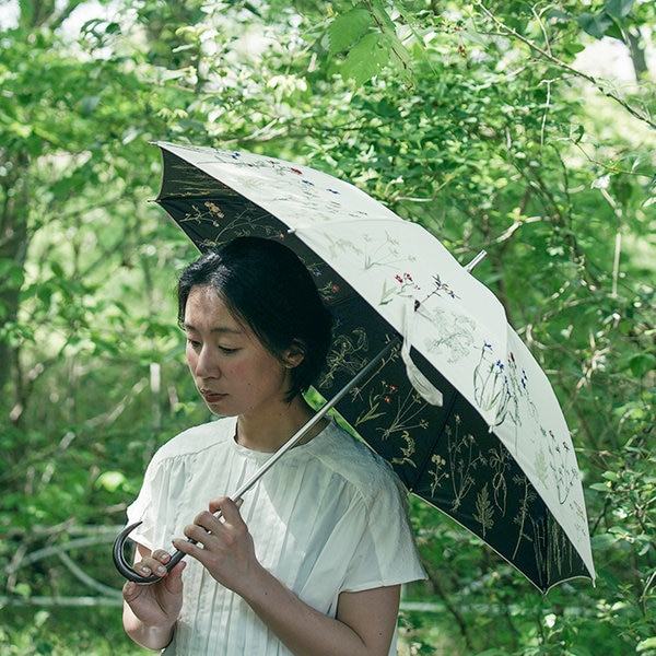 晴雨兼用日傘】振り返るほど美しく気品漂う傘で、夏の街でも主役に