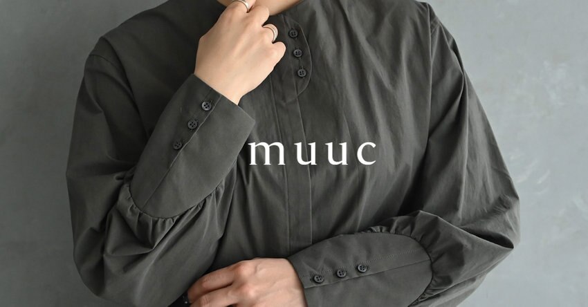 muuc　一年通して着られるブラウス