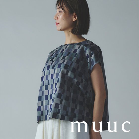 【新入荷】風通し抜群！コットン 格子柄トップス