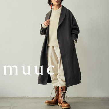 【コート特集】軽やかに春先まで纏う。天然素材で日本製の無地＆刺繍柄アウター