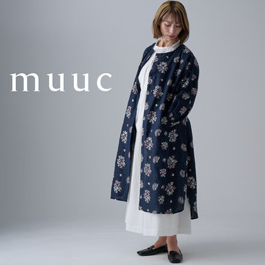 【初夏の羽織りに】遠州織物と刺繍の美しさをまとう、muucの「洗える天然素材ワンピース」6選