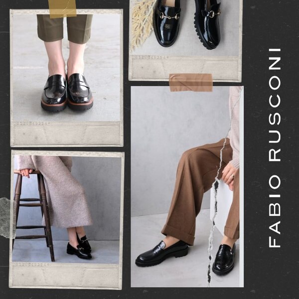 FABIO RUSCONI＞ローファー特集 | ONWARD CROSSET | ファッション通販