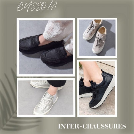 【BUSSOLA】突然の秋雨にも頼れる一足