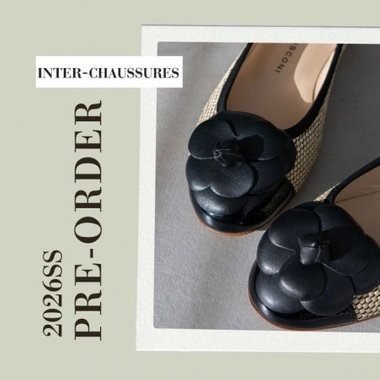 ★26SS新作予約★「春の足元を、少し先取り」