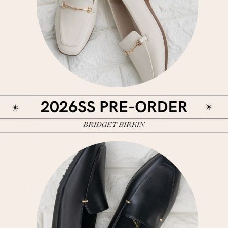 ★26SS新作★軽さに驚く、定番ローファー予約開始