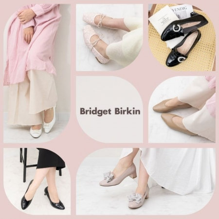 可愛いも、きれいめも。大人にちょうどいいブリジットバーキン