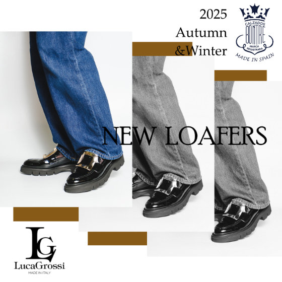 【新作】ルカグロッシの大人モードに導く艶ローファー