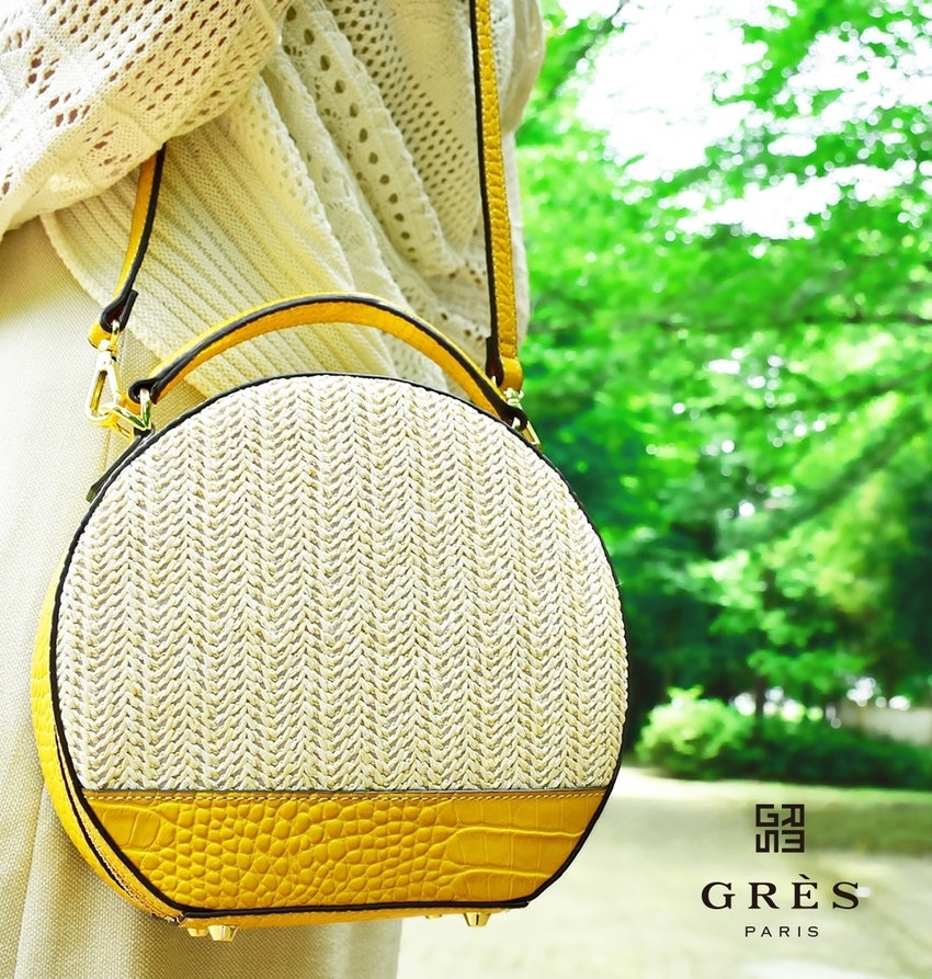 大人のオシャレにぴったりなカゴバッグ