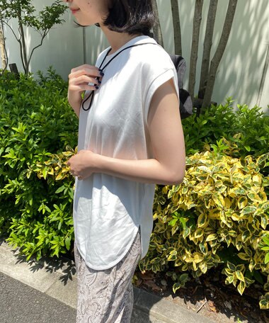  【抗菌・防臭】プレミアムベーシックノースリーブ Tシャツ