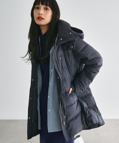 ANY 【フード取り外し可能】楽映えリッチロング丈ダウン