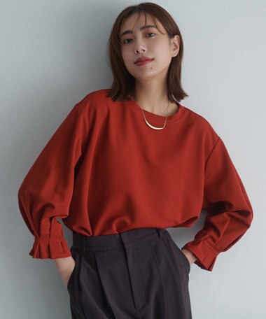 ANY コンフォータブルブラウス