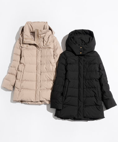 ANY 【フード取り外し可能】楽映えリッチロング丈ダウン