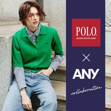 【POLO BCS別注】ANYとの特別な別注コレクションが本日より販売スタート！