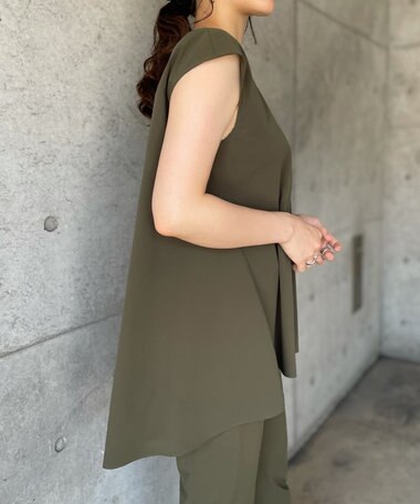 UNFILO 【撥水/ストレッチ/軽量】マジカル機能 ブラウス