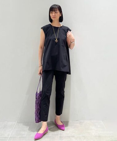 UNFILO 【撥水/ストレッチ/軽量】マジカル機能 ブラウス