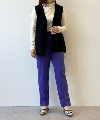 UNFILO イージーパンツ テーパード