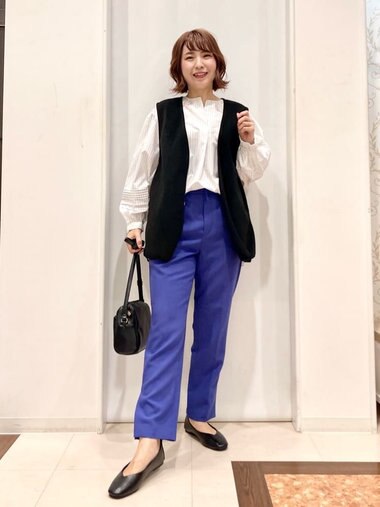 UNFILO イージーパンツ テーパード