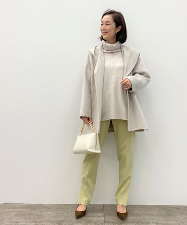 UNFILO 【洗える】マイニチカラー ニット