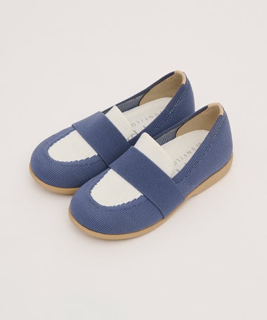 steppi “撥水＆洗えるニットシューズ” KIDS スリップオン シューズ