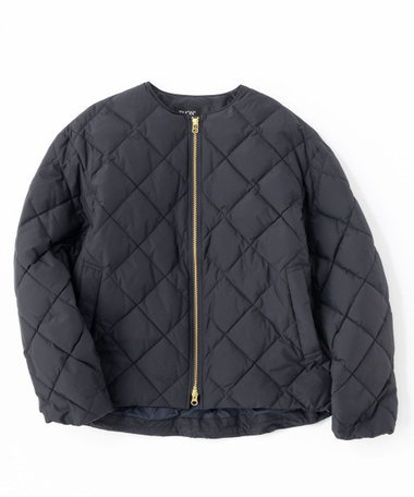 UNFILO 【TAION×UNFILO】キルティングダウン ショート丈ブルゾン