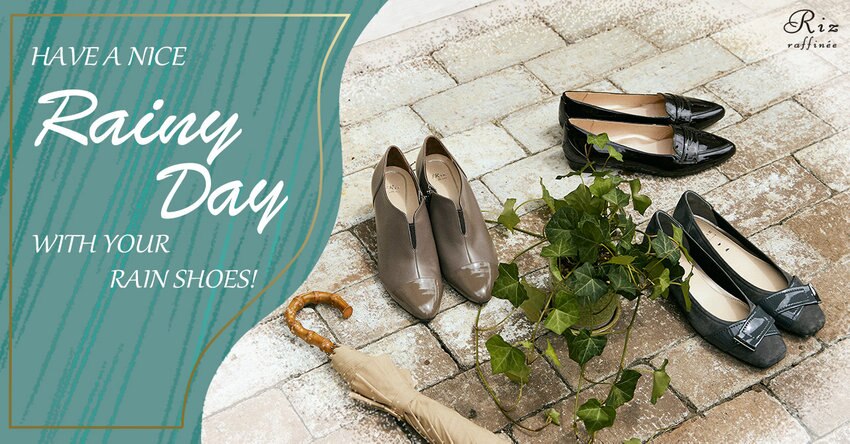 【Riz raffinee】Rain Shoes