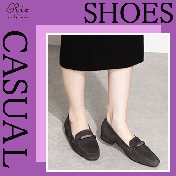 ラインストーンが華やかな新顔ビットローファー